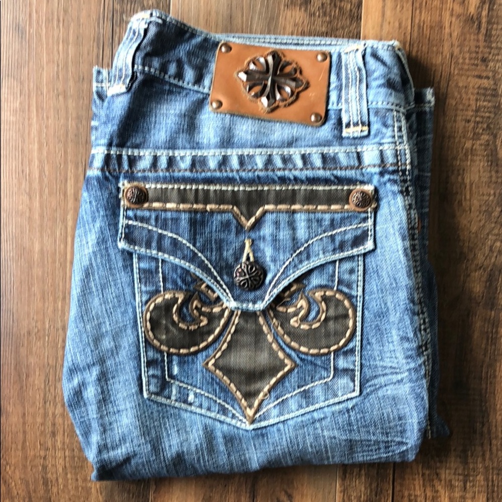 Men’s Affliction Jeans Size 34